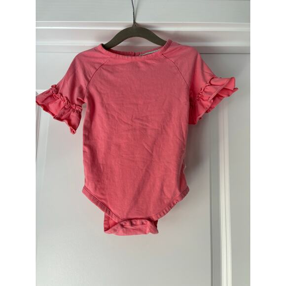 Ruffle Butts Pink Onesie 2T EUC - Picture 1 of 4